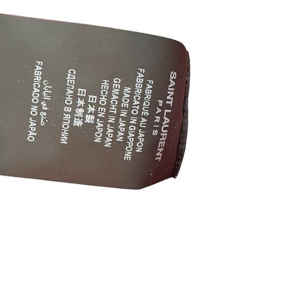 Saint Laurent Skinny Coated Cotton Red Vinyl Jeans - Picture 5 of 6